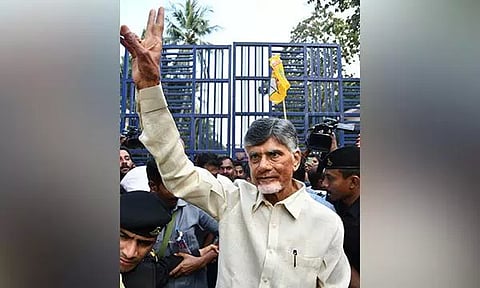 TDP Chief N Chandrababu Naidu