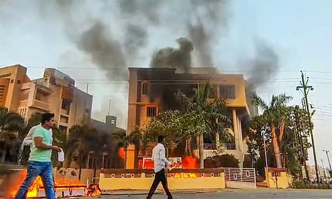 Visual from the spot