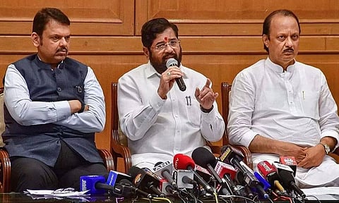 Maharashtra Chief Minister Eknath Shinde calls all party meeting (Image: PTI)