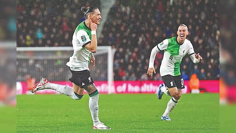 Nunez’s strike helped Liverpool beat Bournemouth