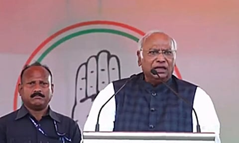 Congress President Mallikarjun Kharge (IANS)