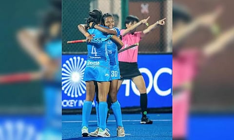 Asian Games bronze medallist India will take on Japan in the final on Sunday. (PTI)&nbsp;