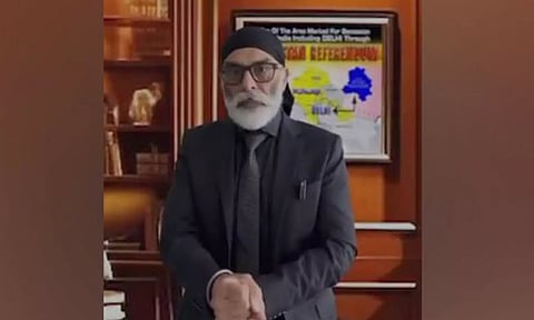 &nbsp;Gurpatwant Singh Pannun (Photo: ANI)