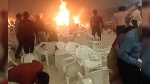 Visual from the spot