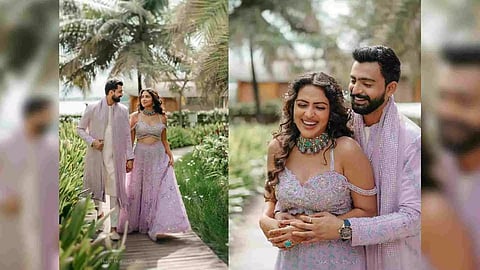 &nbsp;Amala Paul and Jagat Desai (Image/Instagram)