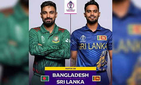 CWC 2023: Bangladesh wins toss, opts to bowl first against Sri Lanka
