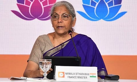 Finance Minister Nirmala Sitharaman