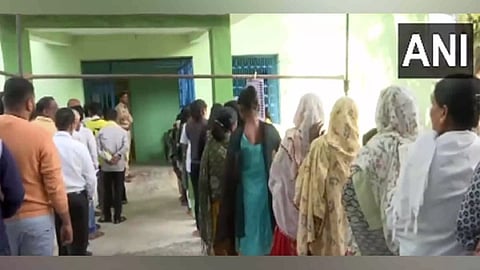 Chhattisgarh records 26.97 pc voter turnout till 11 am (Photo/ANI)