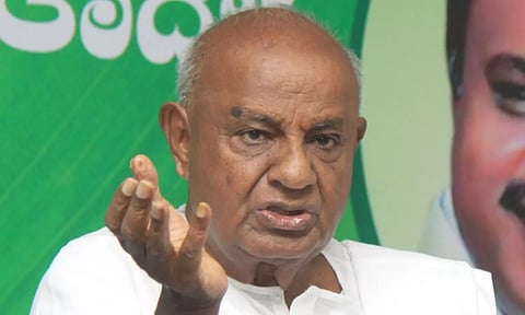&nbsp;H D Deve Gowda (IANS)