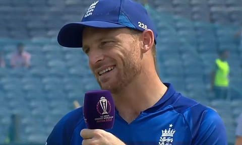 England won the toss and chose to bat (Photo: Twitter/CricketPakistan)