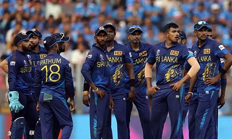 Sri Lankan cricket team.