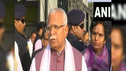Haryana CM Manohar Lal Khattar (Photo/ANI)