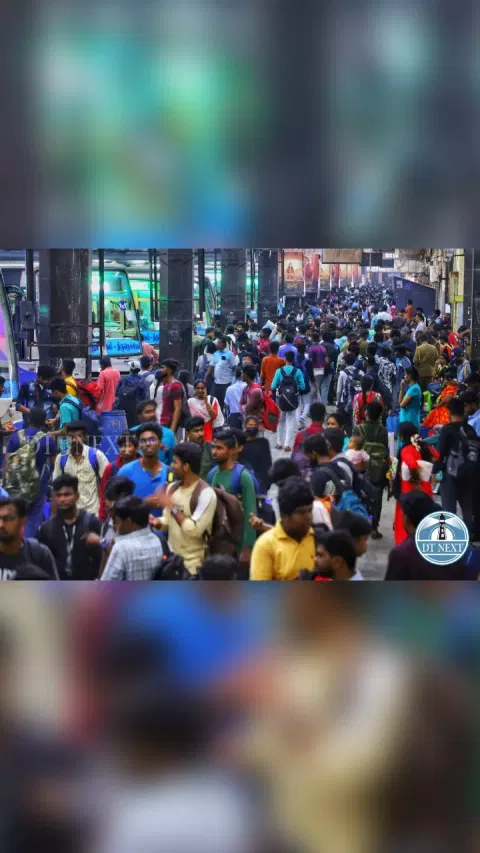 Deepavali: Egmore railway station and Koyambedu bus terminus comes to life as denizens leave for native