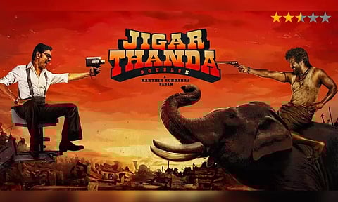 Poster of the film 'Jigarthanda DoubleX'