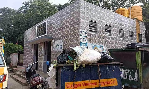 The public toilet available at Kothavalchavadi