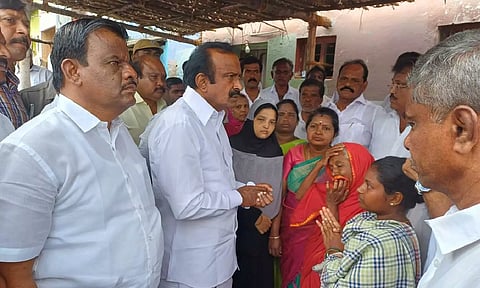 &nbsp;Minister for Prohibition and Excise S Muthusamy&nbsp;