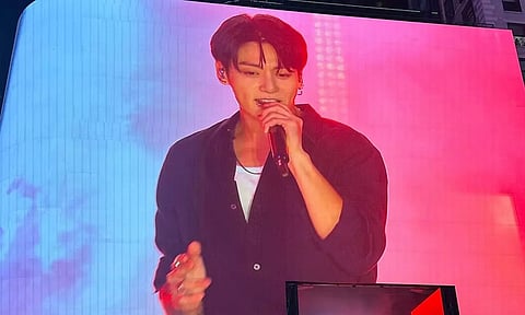 Jungkook. (X/@CalvinKlein)