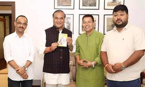 Assam Trinamool Congress leader Dilip Sarma quits party, meets Himanta