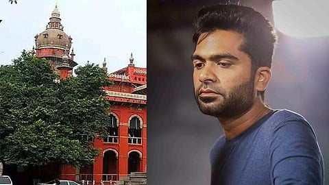 (L-R) Madras High Court; Silambarasan TR