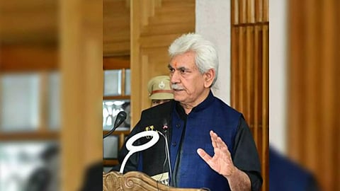 Jammu and Kashmir Lieutenant Governor Manoj Sinha (Photo/ANI)