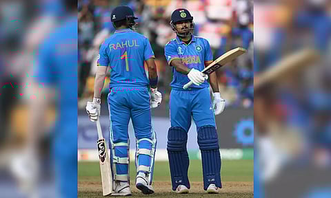 Shreyas Iyer and KL Rahul (Photo: @BCCI)