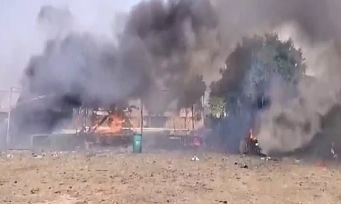 Visuals from the spot (ANI)