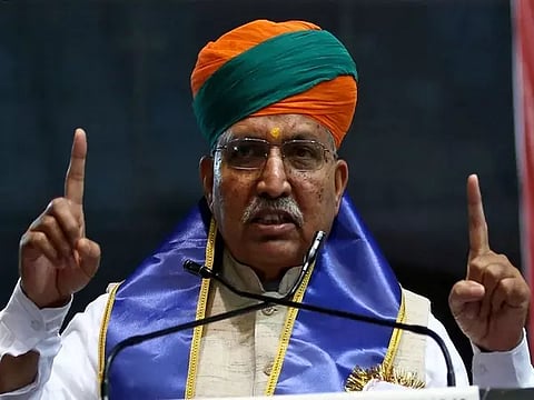 Union Law Minister Arjun Meghwal&nbsp;