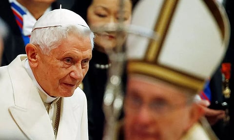 Pope Benedict XVI. Reuters