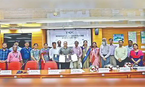 SRM Institute of Science and Technology (SRM-IST) and ICAR-Central Institute of Brackishwater Aquaculture (ICAR-CIBA) signed an MoU