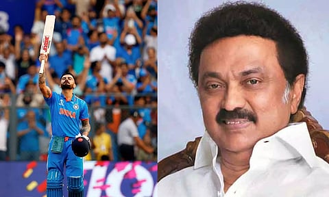 Virat Kohli; TN CM MK Stalin (BCCI)