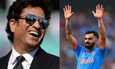 Sachin Tendulkar; Virat Kohli (BCCI)