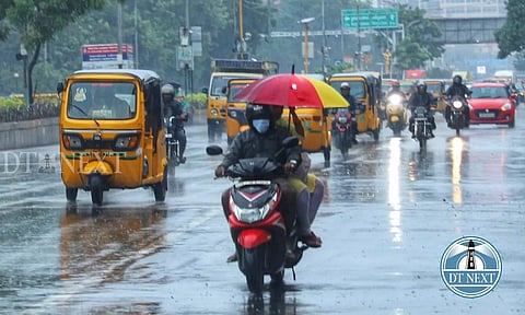 Visual from Chennai. (Photo credit: Justin George)