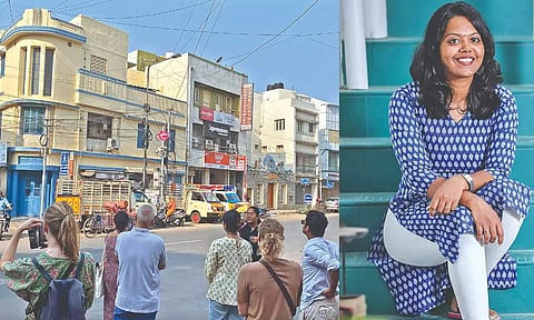 Visuals from previous walk; Ashmitha Athreya, head of operations, Madras Inherited