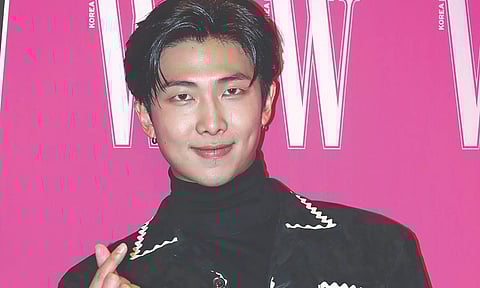 &nbsp;BTS leader RM&nbsp;