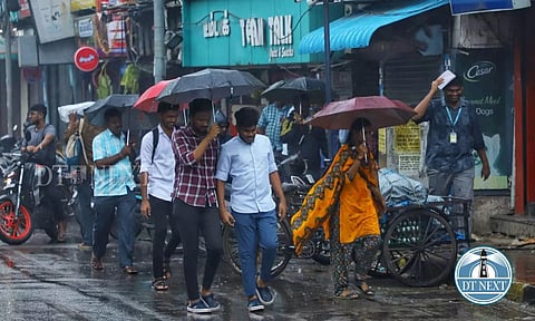 Visual from Chennai. (Photo credit: Justin George)
