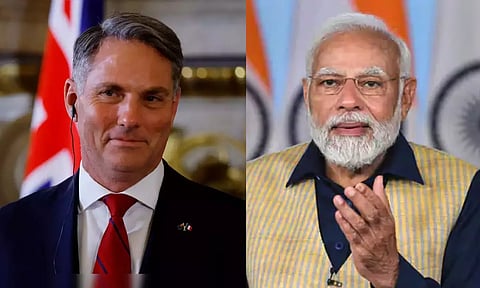 Australian Deputy Prime Minister Richard Marles; PM Narendra Modi (PTI &amp; Reuters)