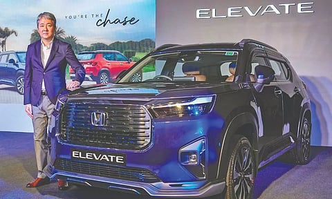 Honda set to introduce its India-made mid-sized SUV Elevate&nbsp;