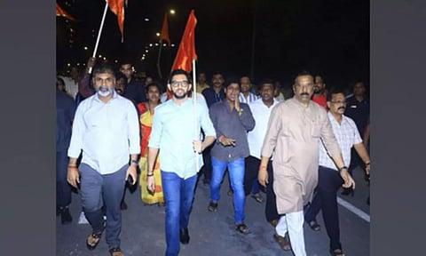 Police complaint filed against Aditya Thackeray for illegally inaugurating Delisle Road Bridge