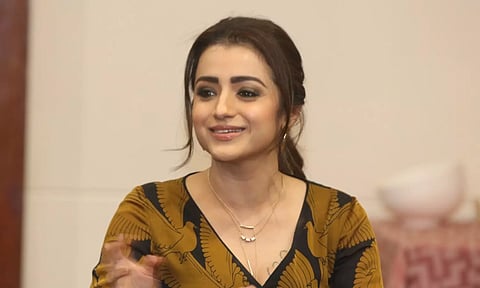 Actor Trisha Krishnan (Photo credit: Hemanathan M)