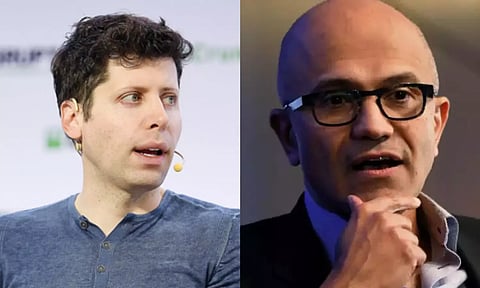 Sam Altman; Satya Nadella
