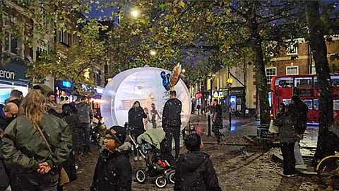 Christmas comes to London (Photo/ANI)