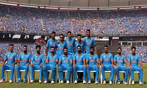 Team India (Photo: Shubman Gill/ Twitter)