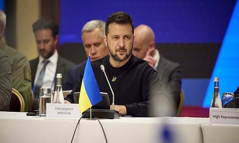 Ukraine's President Volodymyr Zelenskyy