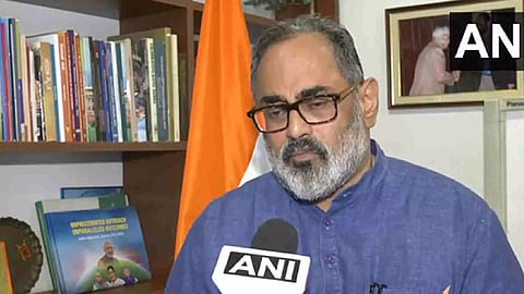 Union Minister Rajeev Chandrasekhar (Photo/ANI)