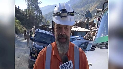 International Tunnelling and Underground Space Association president Arnold Dix (Image: ANI)