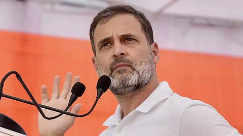 Former Congress president Rahul Gandhi&nbsp;
