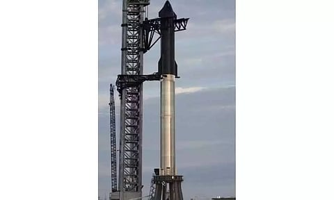 Starship liftoff didn't damage launch pad, next flight likely in 4 weeks: Musk