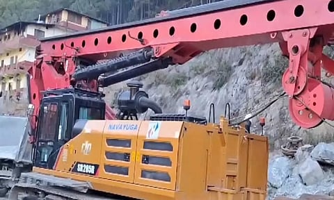 Rescue Operation continues at Silkyara Tunel collapse site