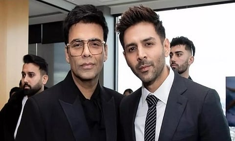 Kartik Aaryan, Karan Johar