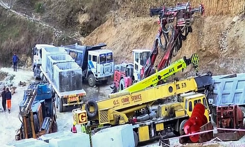 Visual from the site. (ANI)